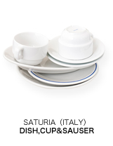 SATURNIA（ITALY）DISH,CUP＆SAUSER